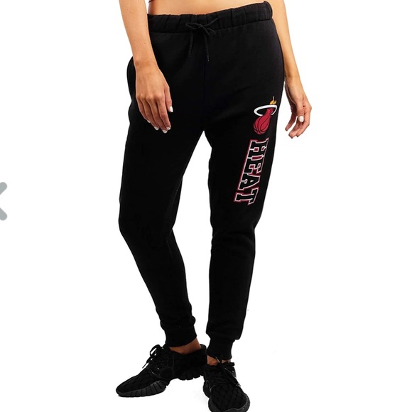 NWT NBA MIAMI HEAT WOMEN'S BASIC JOGGER - Picture 1 of 7